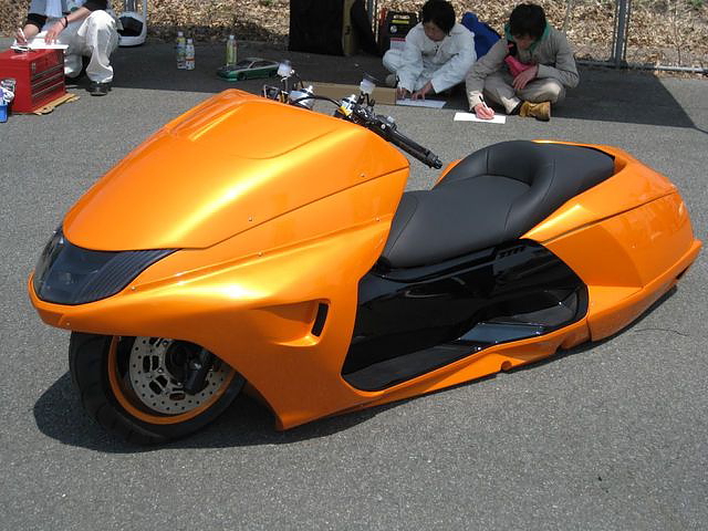Maxi Scooter Motorcycle Custom